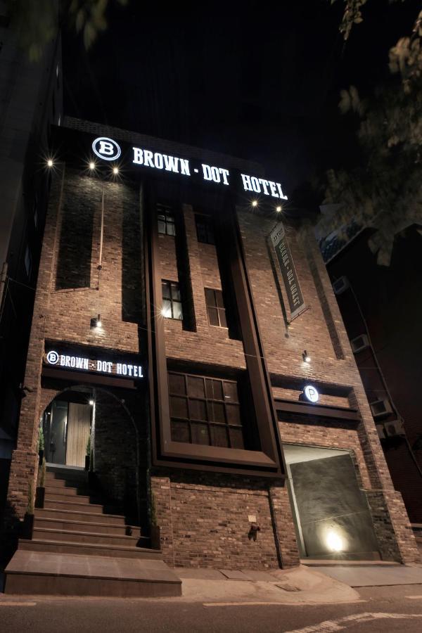Brown-Dot Hotel Yangjeong Пусан Экстерьер фото
