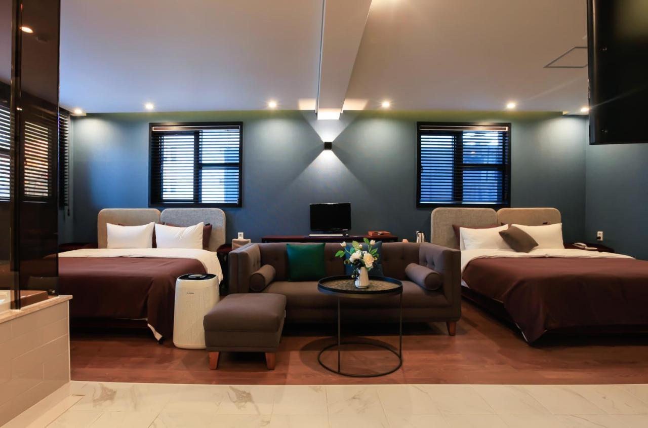Brown-Dot Hotel Yangjeong Пусан Экстерьер фото